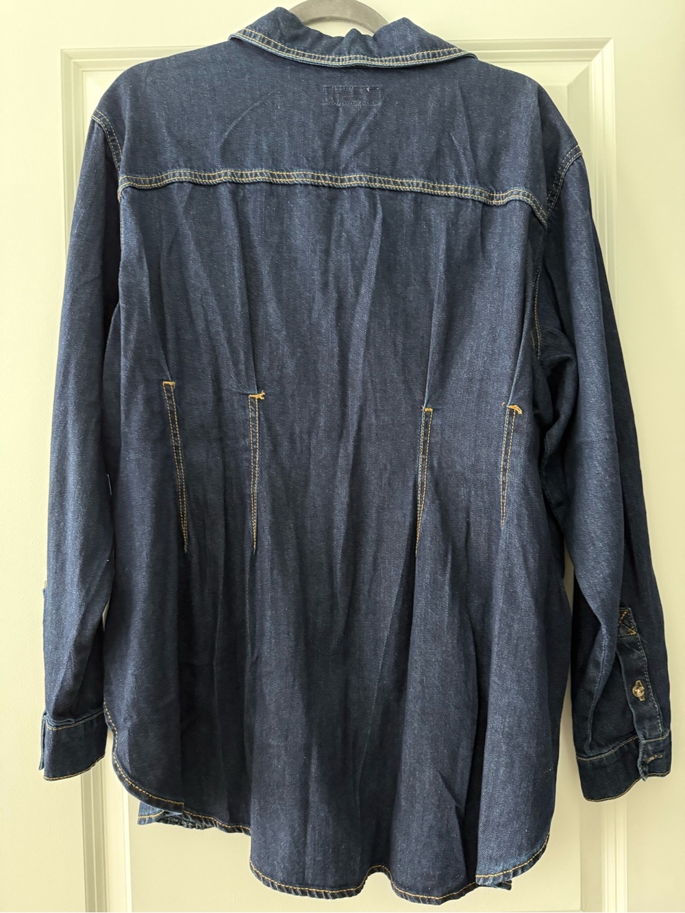 Women’s tailor Jean shirt tunic - Picture 3 of 7